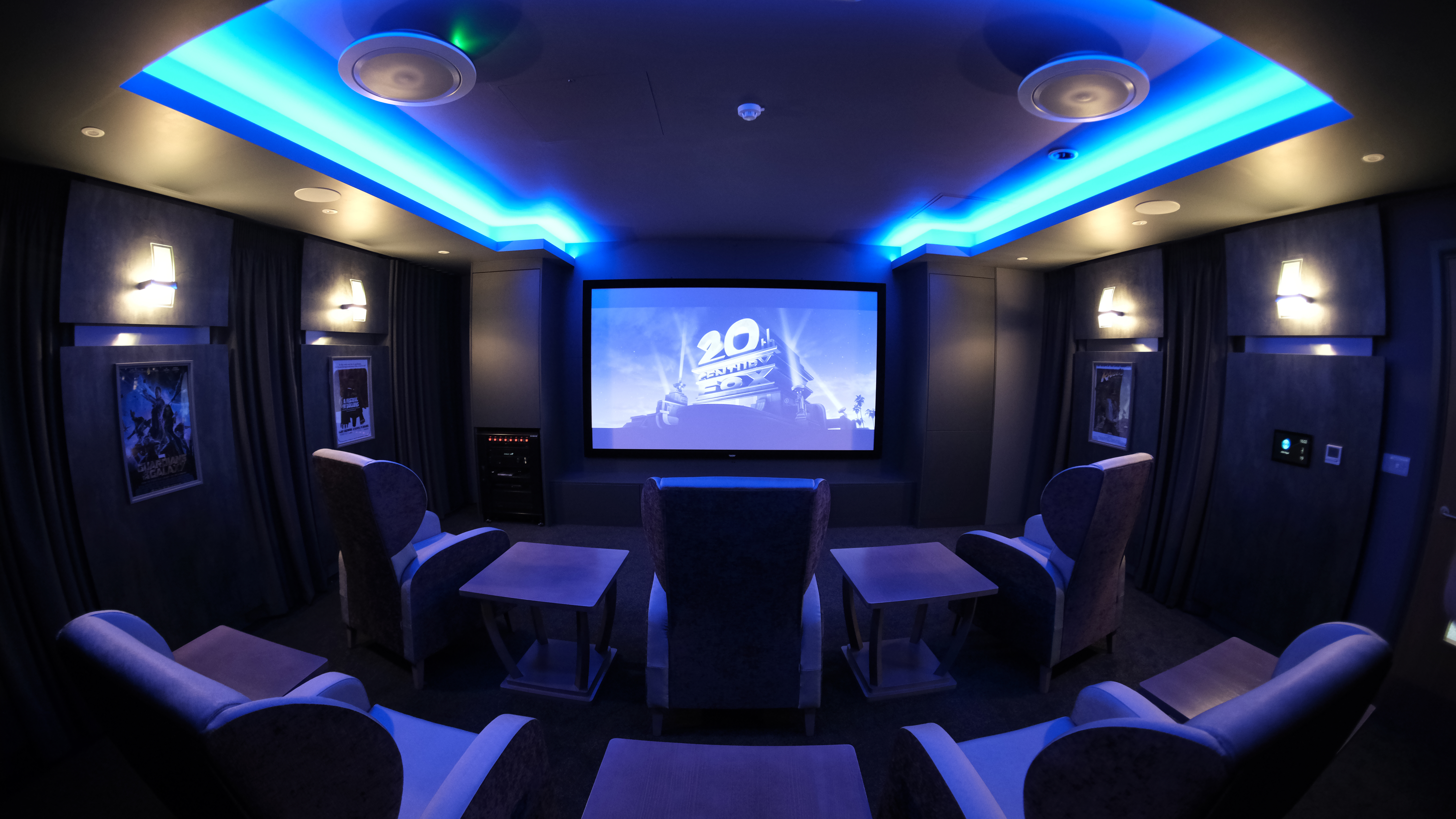 Cinema Room Installation - Fernlea Care Home - Manchester See-AV